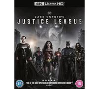 Justice League di Zack Snyder – Ben Affleck, Amy Adams, Amber Heard – 4K UHD Blu-ray