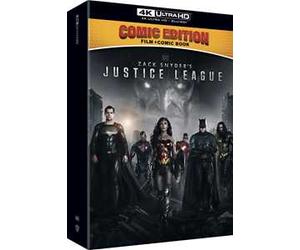 Zack Snyder's Justice League. Comic Edition (Blu-ray + Blu-ray Ultra HD 4K)