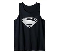 Zack Snyder's Justice League Superman Black Suit Symbol Canotta