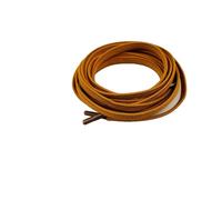 ZacLAy 1 paio di Lacci Elastici Senza Lacci da 110cm con Fibbia in Metallo per Scarpe da Ginnastica, Accessori per Scarpe, Marrone, Taglia unica