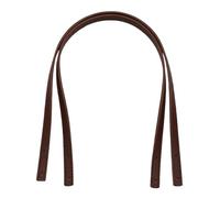 ZacLAy 2 Manici in Pelle per Borsa Tracolla Staccabile Cinturino per Borsa Cinturino per Tracolla Accessori di Ricambio Fai da Te, caffè Scuro, Taglia Unica
