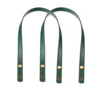 ZacLAy 2 Pezzi Tracolla in Pelle Pu Tracolla 60Cm Accessori Borsa Donna Maniglie di Ricambio Fai da Te per Borsa, Verde nerastro, Taglia Unica