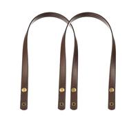 ZacLAy 2 Pezzi Tracolla in Pelle Pu Tracolla 60Cm Accessori Borsa Donna Maniglie di Ricambio Fai da Te per Borsa, caffè, Taglia Unica