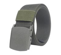 ZacLAy Cintura Tattica Militare da Uomo in Nylon con Fibbia Automatica in Plastica Super Plus Size 105-170cm