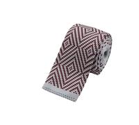 ZacLAy Cravatta Sottile Colorata Lavorata a Maglia da Uomo Cravatta Classica per il Tempo Libero Cravatta Stretta in Tessuto Normale, Taglia unica