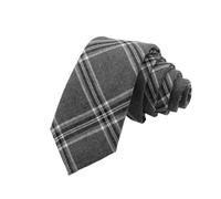 ZacLAy Cravatta Sottile Morbida a Righe Scozzesi Cravatta da Uomo in Tessuto Poliestere Tr Cravatta Sottile Cravatte da Uomo d'affari Piccole, Taglia unica