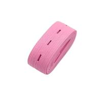 ZacLAy Fasce Elastiche Elast con Asola in Tessuto da 20Mm, Rosa, 20mm 5yards