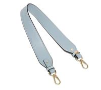 Manici Per Borse In Pelle Tracolla Per Borsa A Tracolla Lunga 60Cm Cintura Per Borsa Di Ricambio Con Fibbia In Oro Argento, Azzurro, Fibbia d'argento