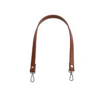 ZacLAy Tracolle Corte Singole di Ricambio in Pelle da 50Cm Accessori per Borse Manici per Borse Modello Semplice, Marrone, d'oro