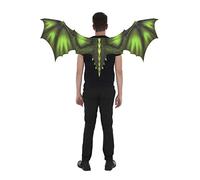 Zac's Alter Ego - Ali di drago verde molto grandi (1 m x 0,5 m)