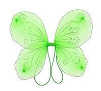Zac's Alter Ego®, ali lucide con glitter per travestimenti Neon Green Taglia unica