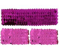 Zac's Alter Ego Set fascia elastica e polsini con paillettes