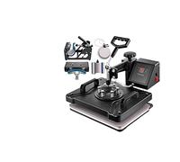 ZADCCS 5 6 8 in 1 SCHITTA PRESSA Campione TERSITÀ di Camera Sublimazione MUCTALIZZAZIONALE for Mago/TAGGE MAGGIONE/Tacchi Fai da Te per Principianti(5 in 1 12x15 inch)