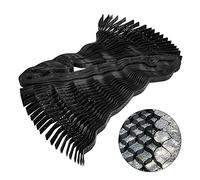 ZADCCS Grid Ground HDPE 2 in Thick Stabilization 1885 LBS for Sq Tensile Strength Gravel Garden Driveways 9X17 Ft Fai da Te per Principianti