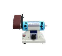 ZADCCS Macchina for incidere Multifunzionale da Tavolo a levigatrice a Nastro da 350 * 50mm, smerigliatrice da Tavolo for la Lavorazione del Legno, lucidatrice for Giada(320W Left Belt Sande)