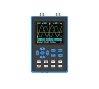 ZADCCS Oscilloscopio Digitale da 2,8 Pollici Larghezza di Banda 120M Dual/Single Channel Sensibilità Verticale Display Analisi o Spettro FFT Test di Tensione e Corrente