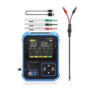 ZADCCS Signal Generator Oscilloscopio Digitale Portatile 3-in-1 Oscilloscopio Transistor Tester Multimetro Test di Tensione e Corrente(A)