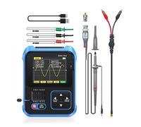 ZADCCS Signal Generator Oscilloscopio Digitale Portatile 3-in-1 Oscilloscopio Transistor Tester Multimetro Test di Tensione e Corrente(B)