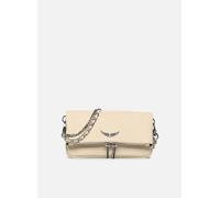 Zadig & Voltaire - ROCK NANO GRAINED LEATHER Bianco - Borse T.U Bianco