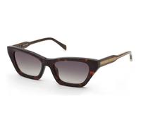 Zadig&voltaire Szv454 Occhiali Da Sole Donna Avana Cat-eye Marrone 53mm
