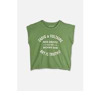 Zadig & Voltaire X60532 Short Sleeve T-shirt Verde 16 Years Ragazza