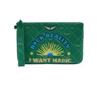 Zadig & Voltaire - Z Pouch Pochette con Monogramma - - Bags - Donna - Verde - ONE SIZE