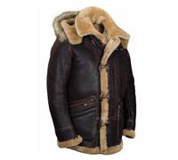 ZADIKO Giacca Invernale Uomo Con Collo Alto Giacca Invernale Uomo Plus Fleece Con Zip Frontale Giacca In Pile Uomo Classica Giacca Vintage All-Match Uomo C-Coffee 3XL