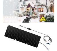 ZADIKO Tappetino Anti-Neve - for vialetti, Scale e sentieri - Rimozione efficiente di Neve e Ghiaccio con Cavo di Alimentazione e connettore(25.4x90cmx1Pcs)