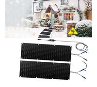 ZADIKO Tappetino Anti-Neve - for vialetti, Scale e sentieri - Rimozione efficiente di Neve e Ghiaccio con Cavo di Alimentazione e connettore(40x80cmx2Pcs)