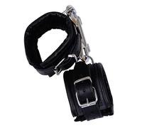 Bracciali in cuoio con moschettone ZADO (nero)