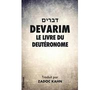 Zadoc Kahn Devarim (Copertina rigida) La Bible Hébraïque