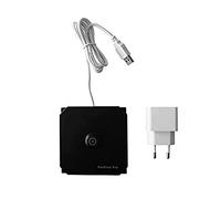 Zafferano base di ricarica a contatto magnetica wireless per lampada portatile dimmerabile led Poldina Pro e Poldina Pro Mini - colore nero