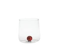 Bilia Tumbler Zafferano in vetro borosilicato set 6 pezzi, colore Ambra - oro BA00104