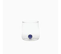 Bicchiere Bilia Zafferano in vetro borosilicato set da 6 pezzi, colore Blu - oro BA00107