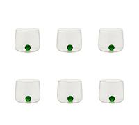 ZAFFERANO Bilia Junior 6 Bicchieri Verde