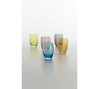Zafferano S.R.L. Bolicante, set 6 bicchiere tumbler colori assortiti 35 cl Bolicante, set 6 bicchiere tumbler colori assortiti 35 cl