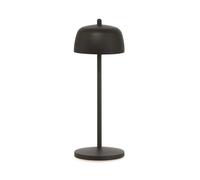 Zafferano Circe Lampada Tavolo D 110 Mm H 300 Mm Nero Opaco