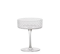 Zafferano Coppa - Set 4pz Calice 25 icchiere da Cocktail e Vini Aromatici, Vetro, Design Elegante Made in Italy