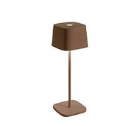 Zafferano Ofelia Pro Corten - Lampada da Tavolo a Led H29cm