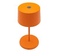 Zafferano Olivia Lampada ricaricabile LED, arancione - 22 cm , articolo di fine serie