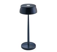 Zafferano S.R.L. Sister light, lampada ricaricabile da tavolo - blu anodizzato Sister light, lampada ricaricabile da tavolo - blu anodizzato