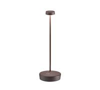 Lampada a led da tavolo Swap Pro Corten ricaricabile e dimmerabile