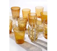 ZAFFERANO Melting Pot 6 Bicchieri assortiti Ambra