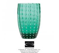 Zafferano - Perle - Bicchiere, colori a scelta, h cm 10,9 - 32 cl - Rivenditore