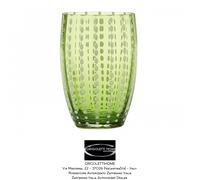 Zafferano - Perle - Bicchiere, colori a scelta, h cm 10,9 - 32 cl - Rivenditore