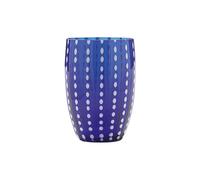 ZAFFERANO Perle Set 6 Bicchieri Tumbler Blu Blu Scuro