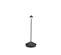 Zafferano S.R.L. Pina lampada da tavolo nero - no spina caricabatterie Pina lampada da tavolo nero - no spina caricabatterie