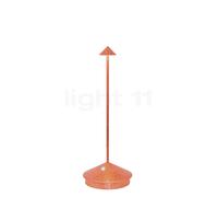 Zafferano Pina Lampada ricaricabile LED, foglio di rame