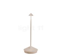 Zafferano Pina Lampada ricaricabile LED, sabbia