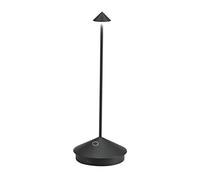Zafferano Pina Lampada ricaricabile LED, nero